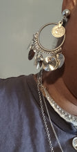 Load image into Gallery viewer, Boho coin layered necklace and clip on earrings set Kargo Fresh
