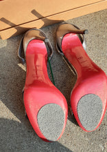 Load image into Gallery viewer, Christian Louboutin Anna 120 Silver Mettalic Heels 38.5 Kargo Fresh