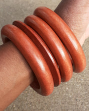Load image into Gallery viewer, Chunky Wooden Bangle Set Kargo Fresh