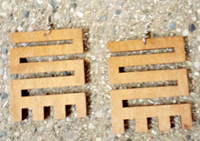 Load image into Gallery viewer, Classic Adinkra symbol Earrings Kargo Fresh