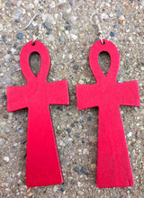 Load image into Gallery viewer, Classic Ankh Earrings Kargo Fresh
