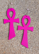Load image into Gallery viewer, Classic Ankh Earrings Kargo Fresh