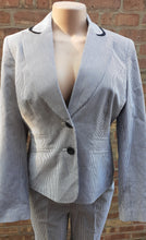 Load image into Gallery viewer, Classic Seersucker Pants Suit Size 8 Kargo Fresh