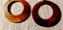 Load image into Gallery viewer, Classic Wooden Hoop Earrings Kargo Fresh