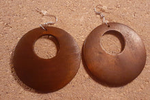 Load image into Gallery viewer, Classic Wooden Hoop Earrings Kargo Fresh