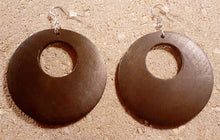 Load image into Gallery viewer, Classic Wooden Hoop Earrings Kargo Fresh