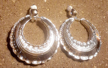 Load image into Gallery viewer, Clip On Fulani Tribal Inspired Hoop Earrings Kargo Fresh