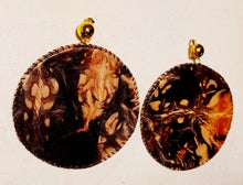 Load image into Gallery viewer, Clip on African Leather Tribal Earrings Kargo Fresh