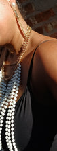 Load image into Gallery viewer, Clip on Long faux pearl and chain necklace set Kargo Fresh