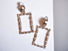 Load image into Gallery viewer, Clip on Small Bamboo Hoop Earrings Kargo Fresh