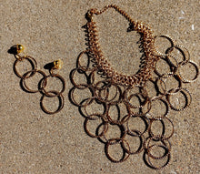 Load image into Gallery viewer, Clip on hoop necklace set Kargo Fresh