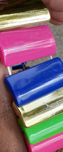 Load image into Gallery viewer, Colorful Layered Bracelet and Earring Set Kargo Fresh