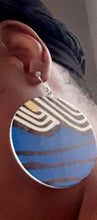 Load image into Gallery viewer, Culture Abstract Print Wooden Earrings Kargo Fresh