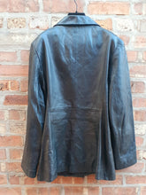 Load image into Gallery viewer, Distressed Vintage Black Panther Party Leather Jacket Large Kargo Fresh