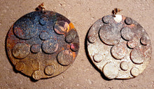 Load image into Gallery viewer, Extra Large Abstract handpainted Wooden Earrings Kargo Fresh