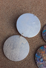 Load image into Gallery viewer, Extra Large Abstract handpainted Wooden Earrings Kargo Fresh