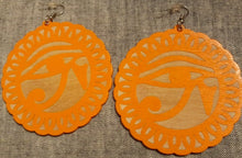 Load image into Gallery viewer, Extra Large Eye of Horus Earrings Kargo Fresh