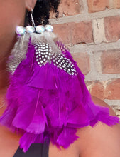 Load image into Gallery viewer, Extra Large Feather Earrings Kargo Fresh