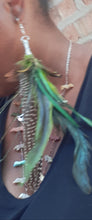 Load image into Gallery viewer, Extra Large Feather Earrings Kargo Fresh