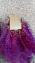 Load image into Gallery viewer, Extra Large Feather Earrings Kargo Fresh
