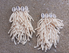 Load image into Gallery viewer, Extra Large Handmade Rope Tassel Earrings Kargo Fresh