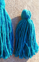 Load image into Gallery viewer, Extra Large Handmade Yarn Tassel Earrings Kargo Fresh