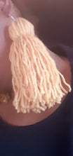 Load image into Gallery viewer, Extra Large Handmade Yarn Tassel Earrings Kargo Fresh