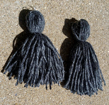 Load image into Gallery viewer, Extra Large Handmade Yarn Tassel Earrings Kargo Fresh