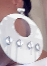 Load image into Gallery viewer, Extra Large Handpainted Afrocentric Earrings Kargo Fresh