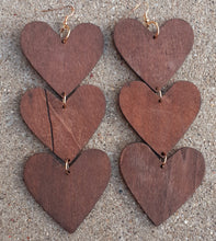 Load image into Gallery viewer, Extra Large Heart Earrings 6 inch Kargo Fresh