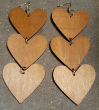 Load image into Gallery viewer, Extra Large Heart Earrings 6 inch Kargo Fresh