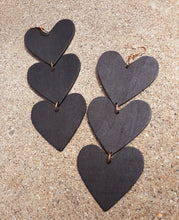 Load image into Gallery viewer, Extra Large Heart Earrings 6 inch Kargo Fresh