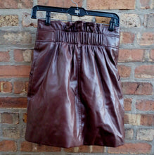 Load image into Gallery viewer, Faux leather mini skirt and corset top M Kargo Fresh