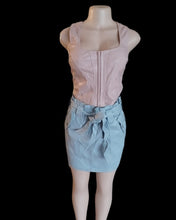 Load image into Gallery viewer, Faux leather skirt set New large Kargo Fresh