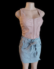 Load image into Gallery viewer, Faux leather skirt set New large Kargo Fresh