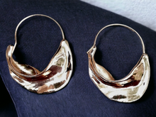 Load image into Gallery viewer, Fulani Tribal Inspired Hoop Earrings Kargo Fresh