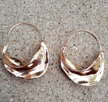 Load image into Gallery viewer, Fulani Tribal Inspired Hoop Earrings Kargo Fresh