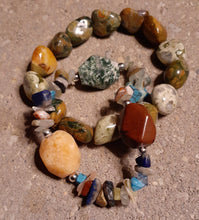 Load image into Gallery viewer, Genuine Jasper Multi Semi Precious Bead Layering Bracelets Kargo Fresh