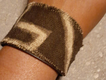 Load image into Gallery viewer, Genuine Leather Mudcloth Print Cuff Bracelet Kargo Fresh