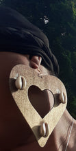 Load image into Gallery viewer, Giant Heart handpainted Earrings Kargo Fresh