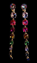 Load image into Gallery viewer, Glam runway rhinestone clip on earrings Kargo Fresh