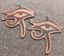 Load image into Gallery viewer, Graffiti Eye of Horus Earrings Kargo Fresh