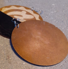 Load image into Gallery viewer, Gye Nyame Handpainted Adinkra Earrings Kargo Fresh