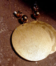 Load image into Gallery viewer, Gye Nyame Handpainted Clip On Adinkra Earrings Kargo Fresh