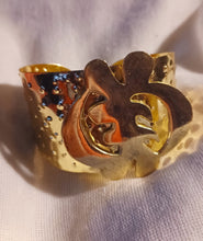 Load image into Gallery viewer, Gye nyame brass cuff Kargo Fresh
