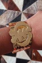 Load image into Gallery viewer, Gye nyame brass cuff Kargo Fresh