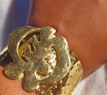 Load image into Gallery viewer, Gye nyame brass cuff Kargo Fresh