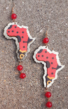 Load image into Gallery viewer, Hamdmade Abstract Africa Earrings Kargo Fresh