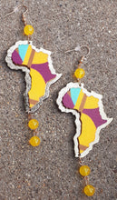 Load image into Gallery viewer, Hamdmade Abstract Africa Earrings Kargo Fresh