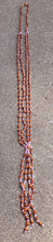 Load image into Gallery viewer, Hand beaded Wood and Turquoise Bead Cascading Necklace Kargo Fresh